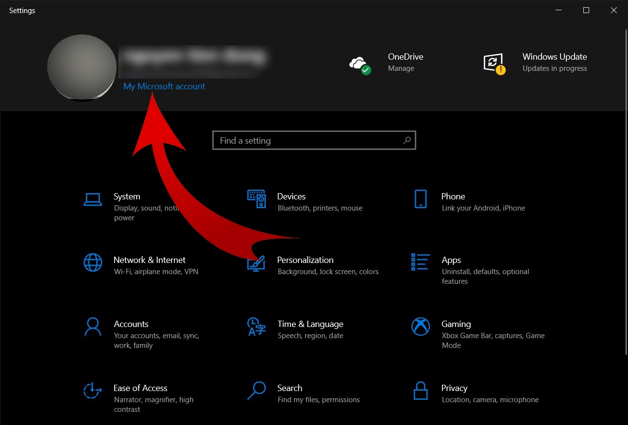 cách đổi tên user trong windows 10 01