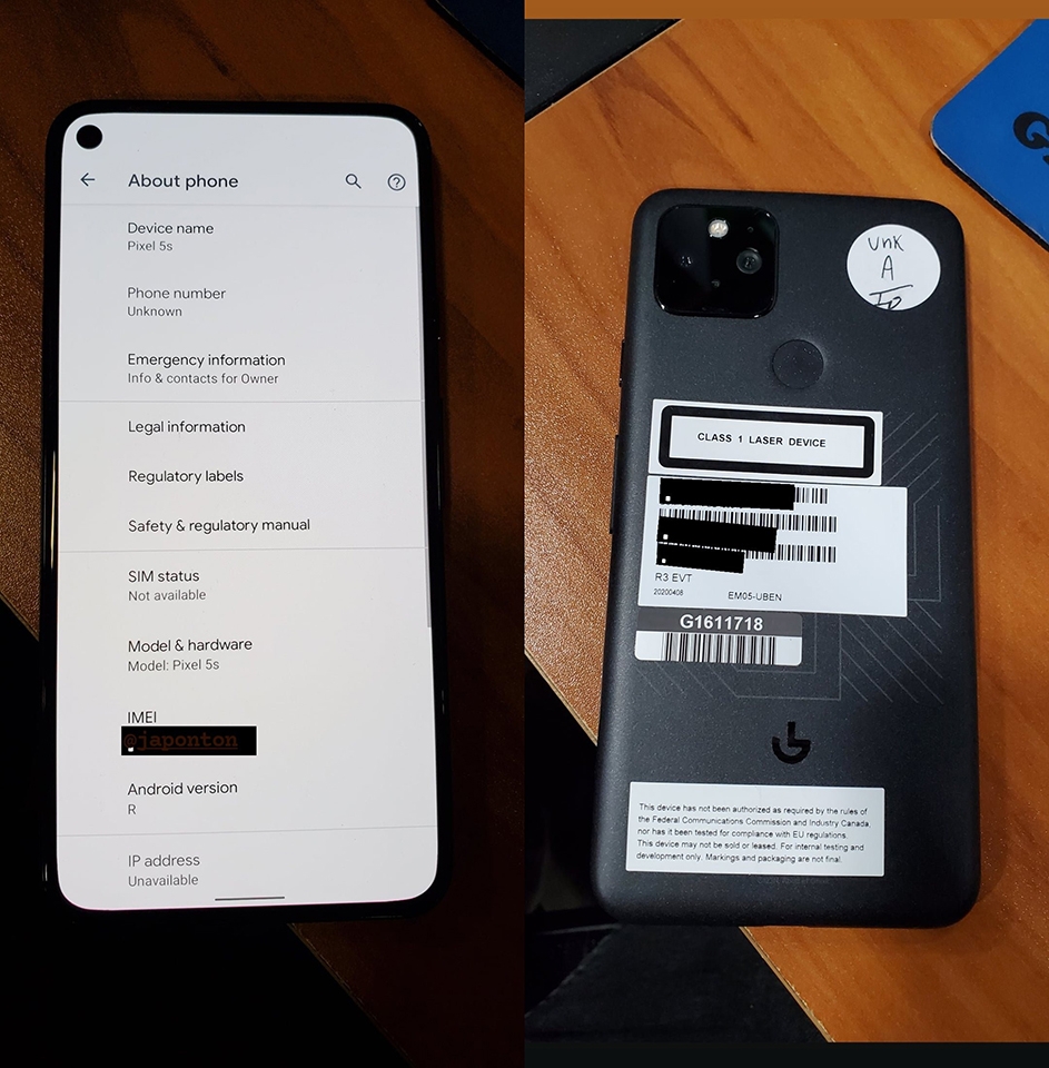 Google Pixel 5