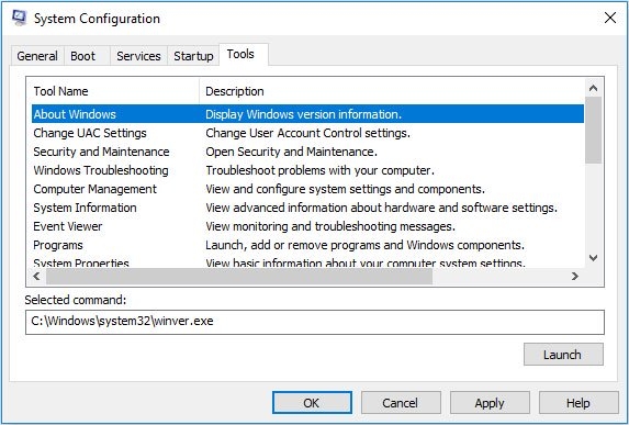 Cách mở và sử dụng MSConfig trên Windows 10 - hình 7
