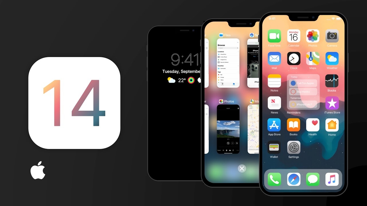 ios 14 trên iPhone 2020