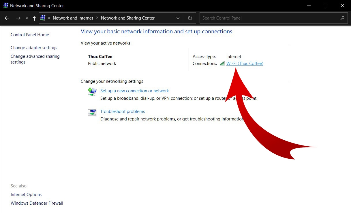 Đổi DNS trên Windows 10 trong Control Panel 03