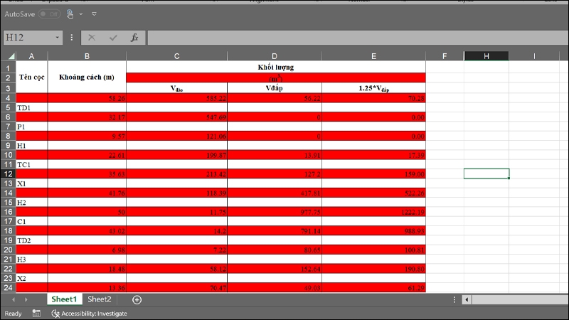 Hướng dẫn tô màu dòng xen kẽ trong Excel