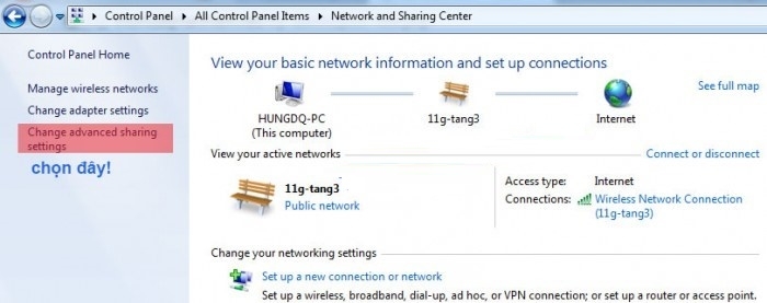 Hướng dẫn truyền dữ liệu giữa 2 máy tính qua WiFi Win 10 2