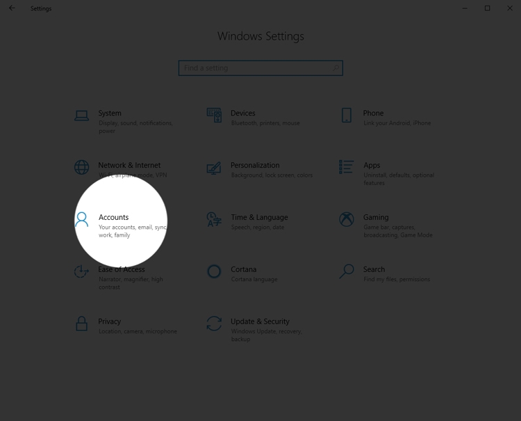 Tạo tài khoản Local để xóa tài khoản Microsoft trên Win 10 02