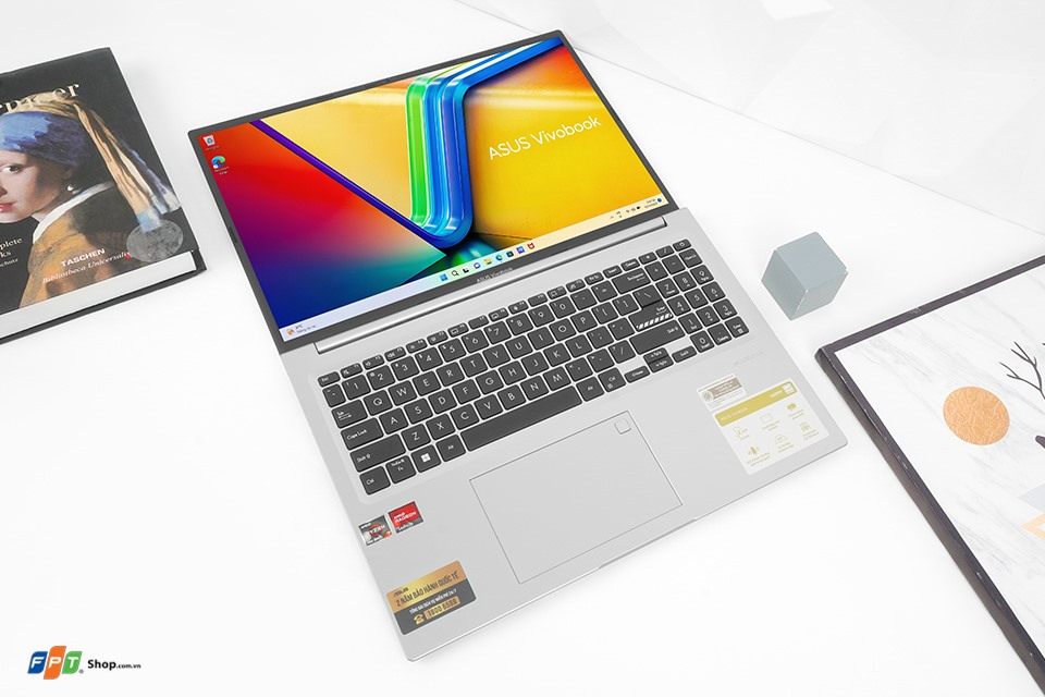 ASUS M1605YA: Ryzen 7 7730u/16G/512G SSD/16in FullHD IPS/còn BH 10th ! - 2