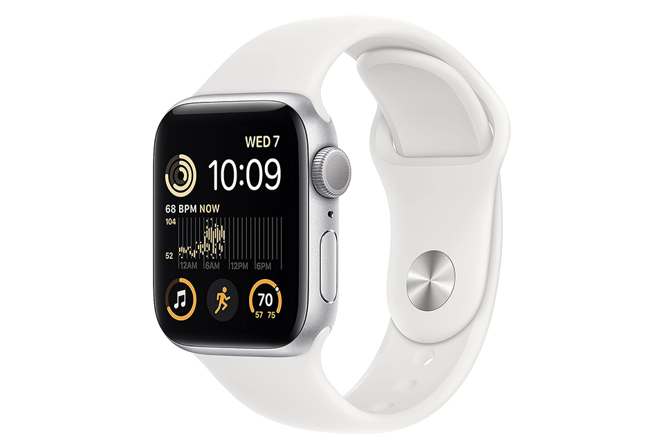 Apple Watch SE 2 GPS 40mm Viền nhôm Dây cao su cỡ S/M