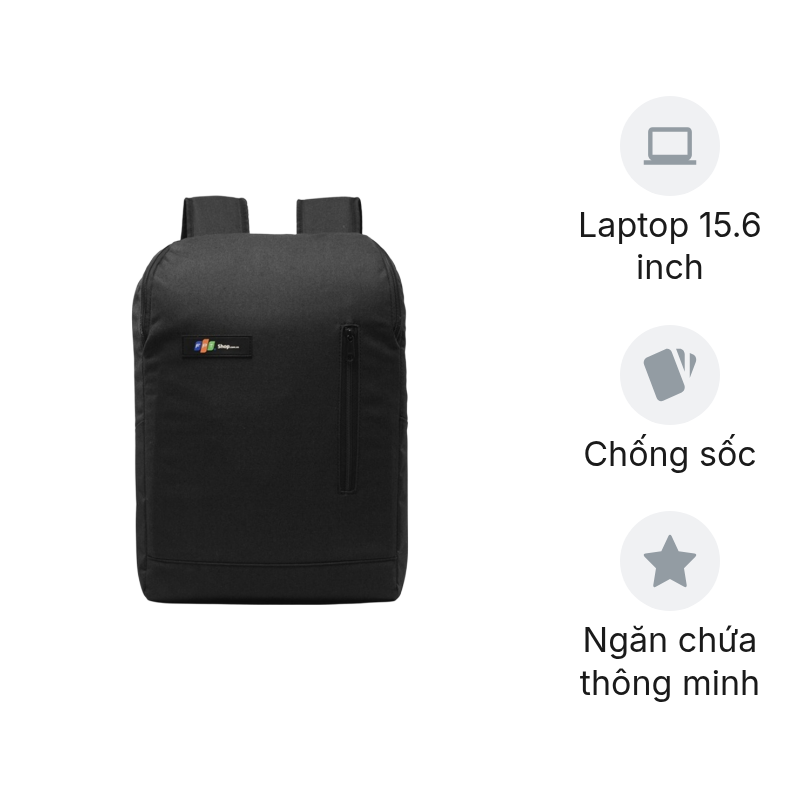 Balo FPT máy tính xách tay 15.6 inch