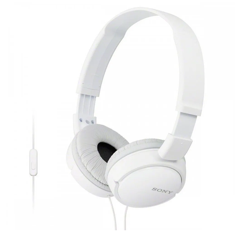 Tai nghe có dây choàng đầu có mic MDR ZX110AP