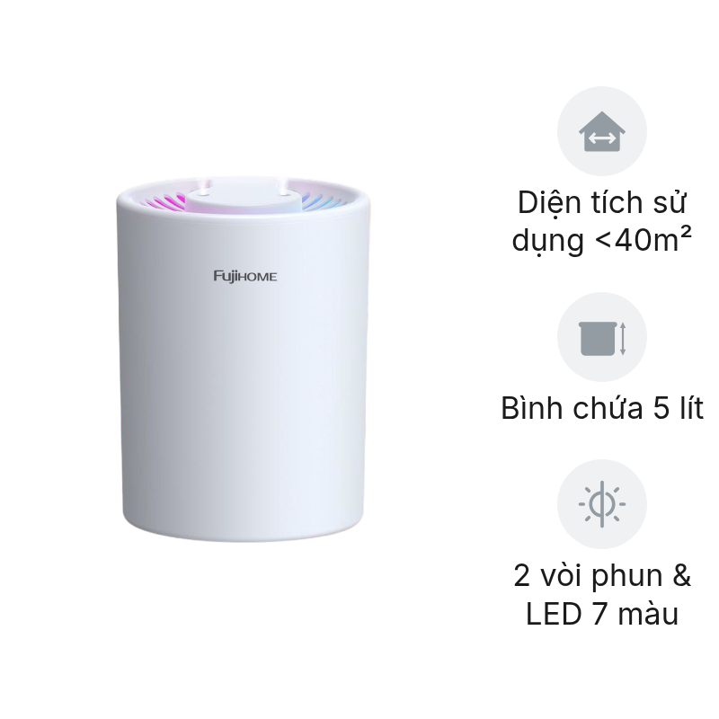Máy tạo độ ẩm Fujihome HM05A