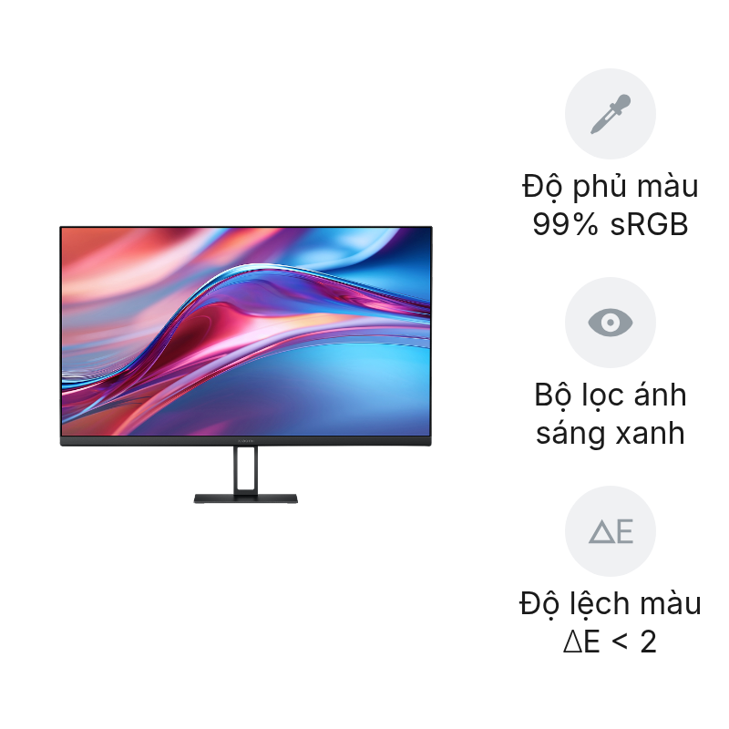 Màn hình Xiaomi A27Qi EU (ELA5812EU)/27inch QHD (2560x1440)/IPS 100Hz