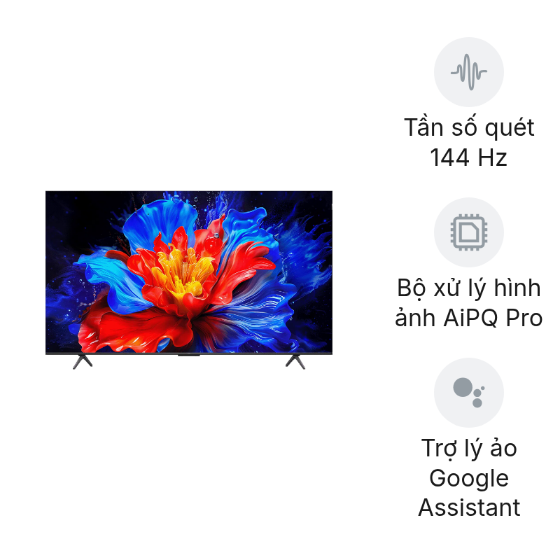 TCL Google TV QLED 75 inch 4K 75P8K