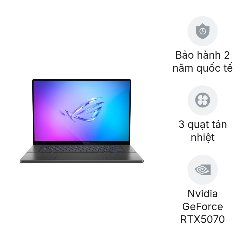 Laptop Asus Gaming ROG Zephyrus G16 GU605CP-QR141W U7 255H/AI/32GB/512GB/16" OLED/Nvidia GeForce RTX