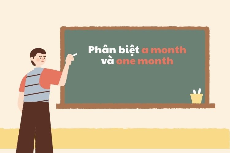 1 tháng tiếng Anh là gì 3