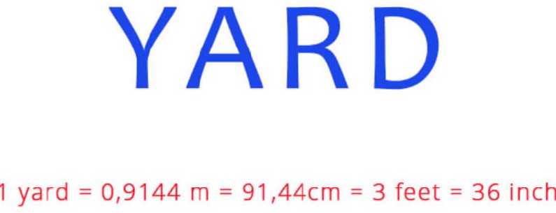 1 yard bằng bao nhiêu m theo quy chuẩn quốc tế?