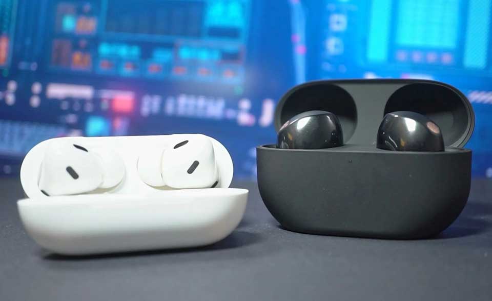 So sánh Sony WF-1000XM5 và AirPods Pro 2 - 02