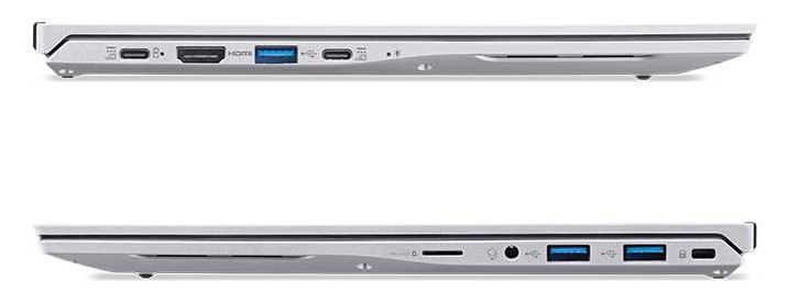 Acer Aspire Lite 14 AL14-52P-309T - Kết nối đầy đủ với hệ thống cổng USB đa dạng