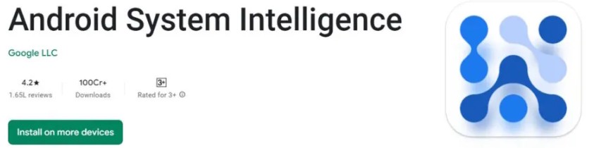 Android System Intelligence là gì 1