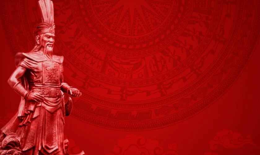 background Giỗ Tổ Hùng Vương hình 11