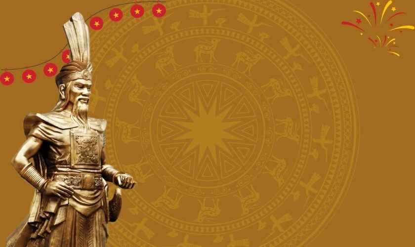 background Giỗ Tổ Hùng Vương hình 13
