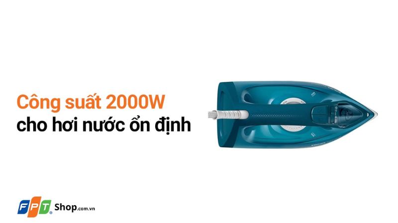 Giới thiệu về bàn ủi hơi nước Philips 2000W