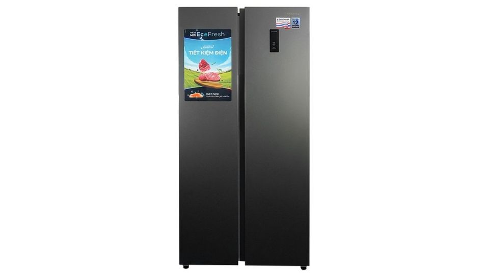 Tủ lạnh Casper Inverter side by side 458 lít RS-460PG