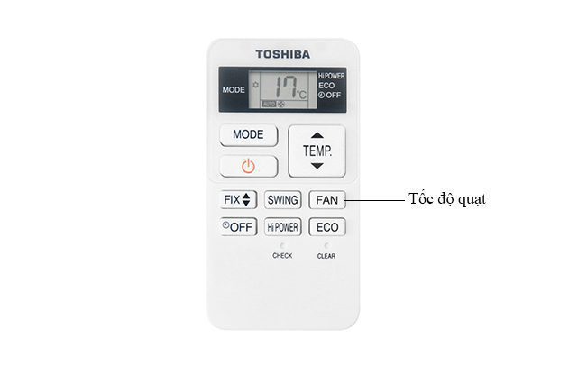 Các chế độ máy lạnh Toshiba 2