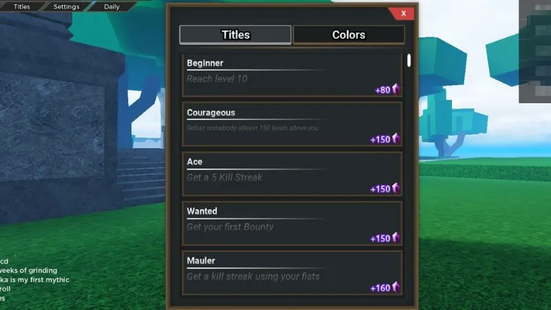 nhap code tang lv trong fruit battlegrounds