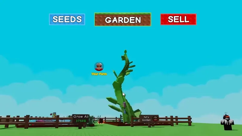 huong dan che tao beanstalk trong grow a garden