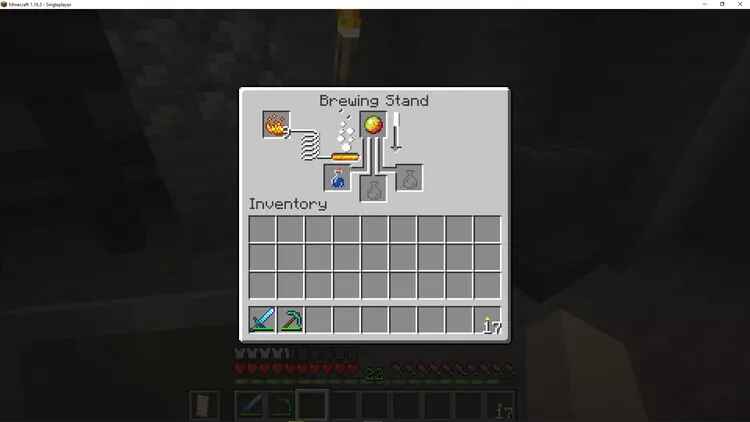 cách chế thuốc kháng lửa trong Minecraft hình 7