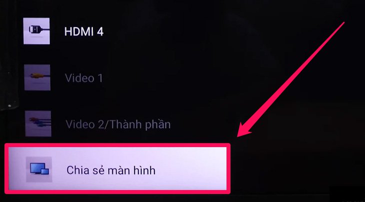 Cách chiếu màn hình điện thoại lên tivi Sony ảnh 2