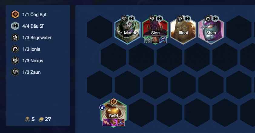 cách chơi đội hình Đấu Sĩ DTCL mùa 16 hình 4