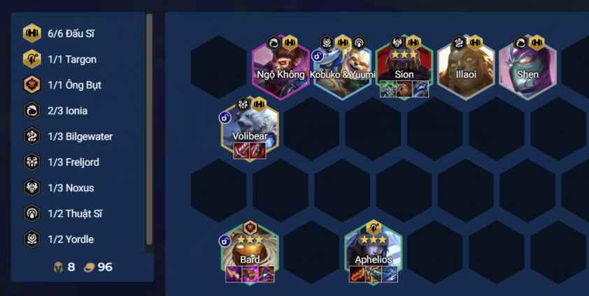 cách chơi đội hình Đấu Sĩ DTCL mùa 16 hình 6