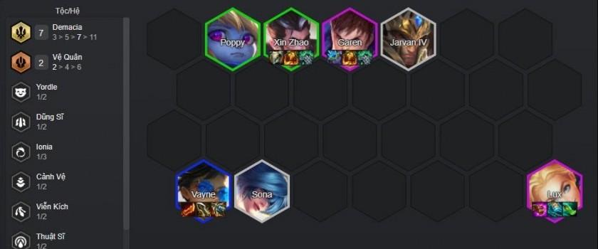 cách chơi đội hình Vayne carry DTCL mùa 16 hình 4
