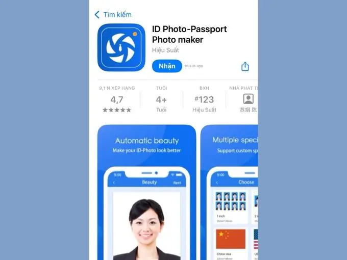 cai dat ung dung id photo