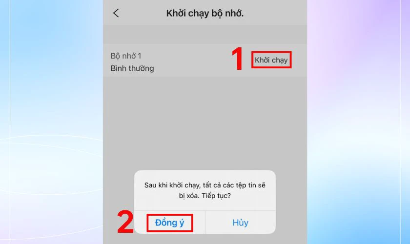 Cách định dạng thẻ nhớ ảnh 16