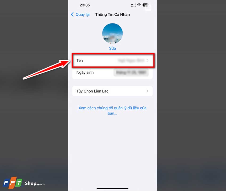 Cách đổi tên iCloud - 06