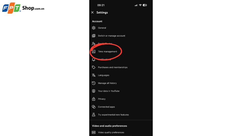 cách giới hạn thời gian xem YouTube Shorts 5