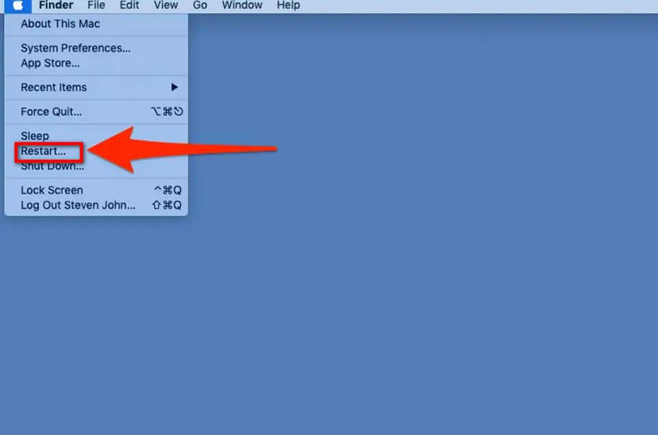 Cách khởi động lại Touch Bar - 01
