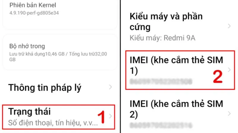 check cau hinh dien thoai xiaomi