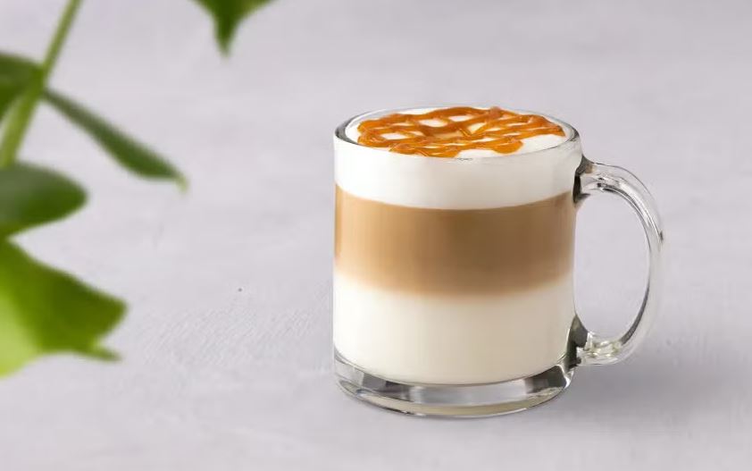 cách làm caramel macchiato 1