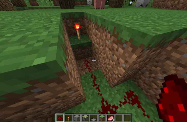 cách làm cửa tự động trong Minecraft hình 3