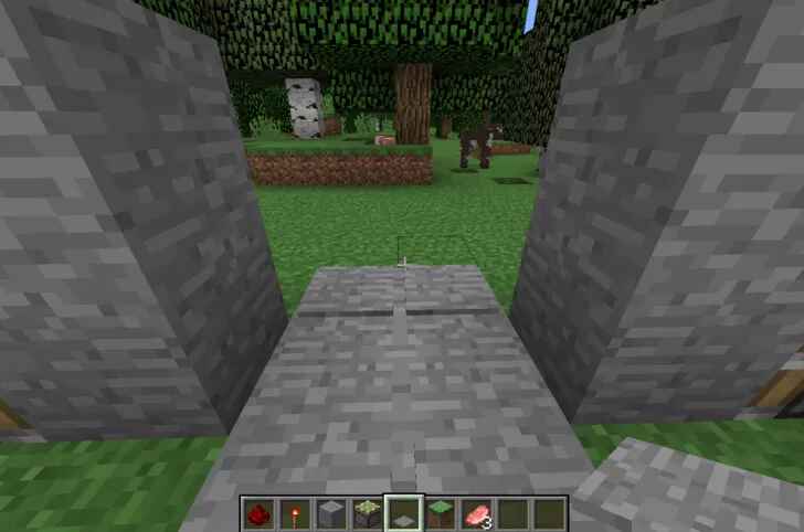 cách làm cửa tự động trong Minecraft hình 9