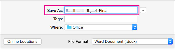 Cách lưu file Word trên MacBook - ảnh 2