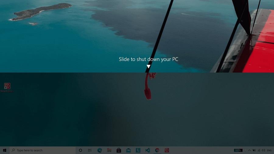 cách tạo nút Slide to Shut Down Win 10 - Hình 3