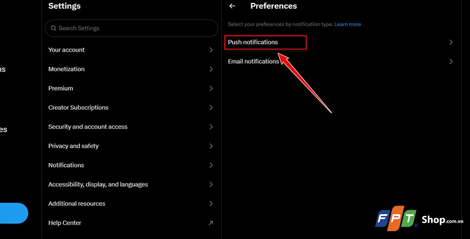 Cách tắt thông báo Twitter - 10
