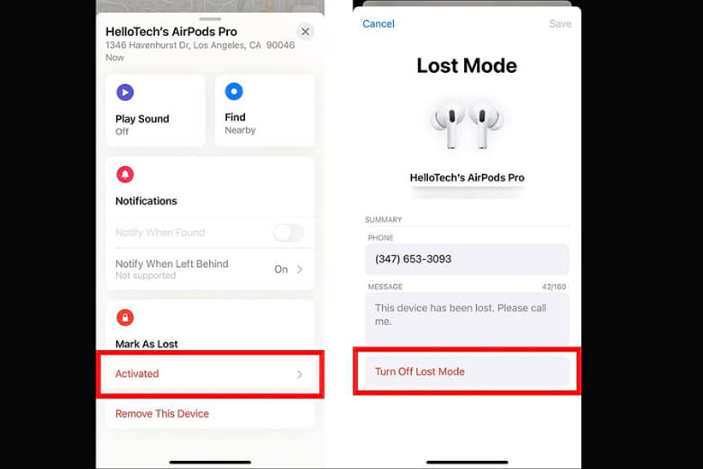 cách tìm Airpods bị mất hình 4