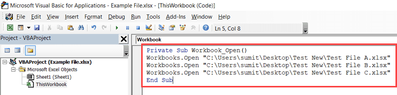 cách tự động mở workbook khi mở Excel - Hình 12