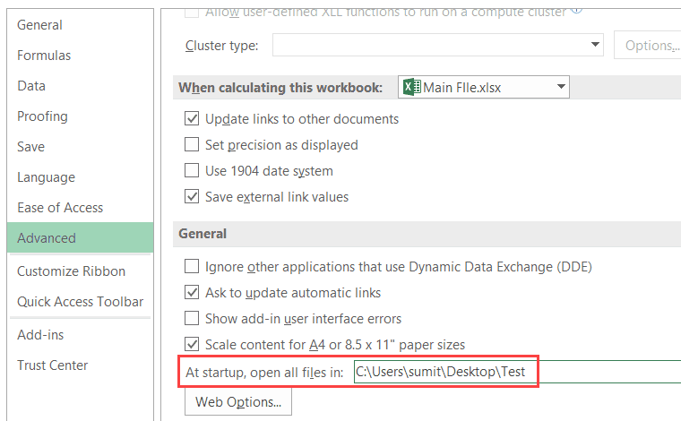 cách tự động mở workbook khi mở Excel - Hình 9