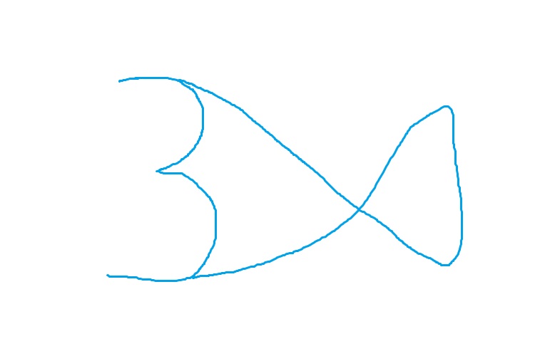 cách vẽ con cá 10
