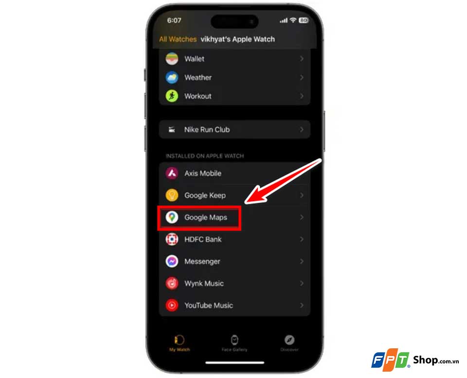 Cách xem Google Maps trên Apple Watch - 06